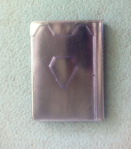 Вкладыш ПВХ для картхолдера вертикальный на 20 карт  KXV-020 - фото товара фото 3