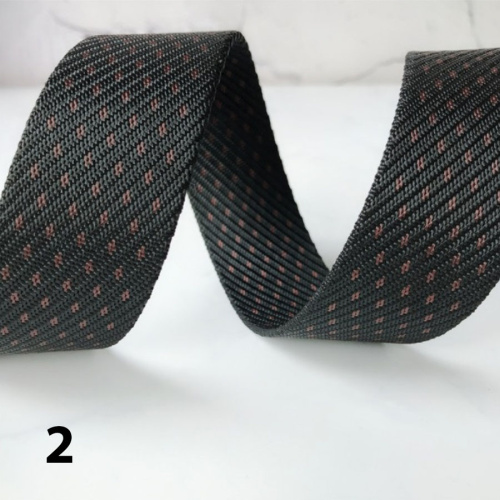 Лента ременная 38 мм/2 мм Крапинка пэ фото 7