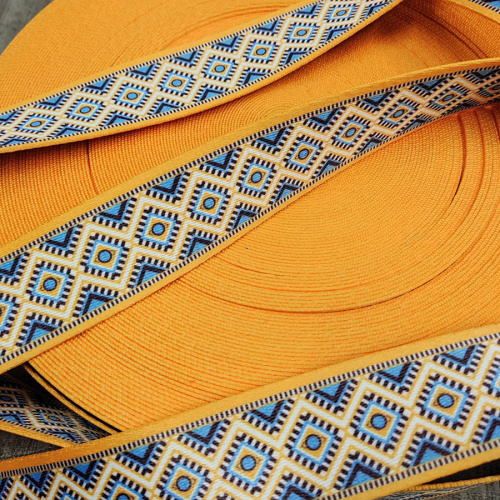 Лента ременная 38 мм Оранжевое небо пэ | Галерея фото | Pava.pro Лента ременная 38 мм Оранжевое небо пэ LRP_38ON - фото товара