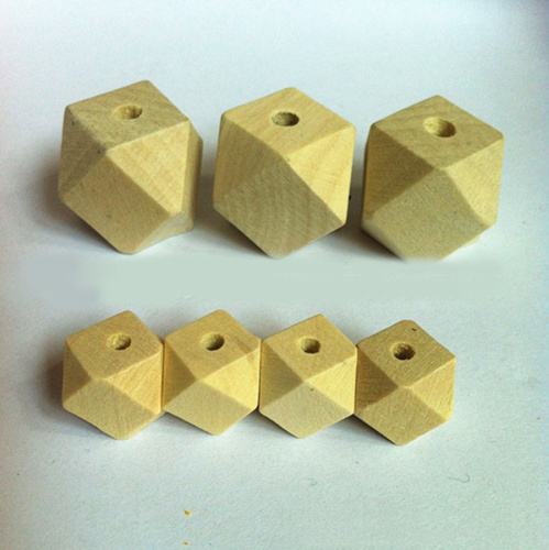 Бусины деревянные многогранники 10-30 мм Бусины деревянные многогранники 10-30 мм