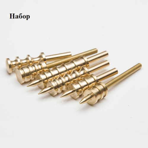 Шлифголовки металлические  для полировки кожи фото 8