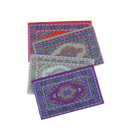 Ковер 15х10 см для кукольного дома с люрексом 1:12 арт 70203 фото 5 Ковер 15х10 см для кукольного дома с люрексом 1:12 арт 70203 фото 5