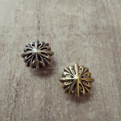 Кончо для кожаных изделий 15 мм латунное фото 5 Кончо для кожаных изделий 15 мм латунное фото 5