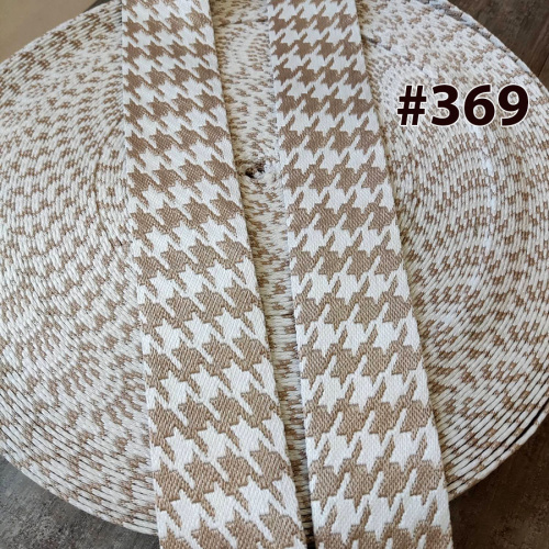 Лента ременная стропа 50 мм Жаккард Гусиная лапка фото 4