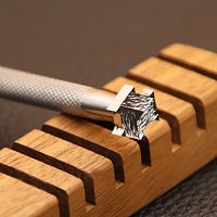 Штамп для тиснения по коже Плетенка нержавеющая сталь  - купить для кожевенного хобби