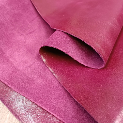 Кожа Наппа 1,2-1,6 мм Бордо фото 3