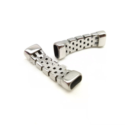 Коннектор 8х4 мм для плоских браслетов Сталь B38 | Галерея фото | Pava.pro Коннектор 8х4 мм для плоских браслетов Сталь B38 BR-KZ38 - фото товара