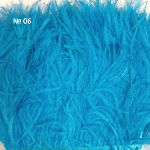 Перья страуса на ленте фото 15