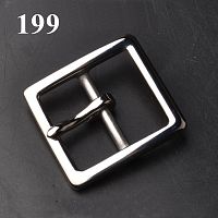 Пряжка 30 мм стальная с перекладиной SS199  - купить для кожевенного хобби