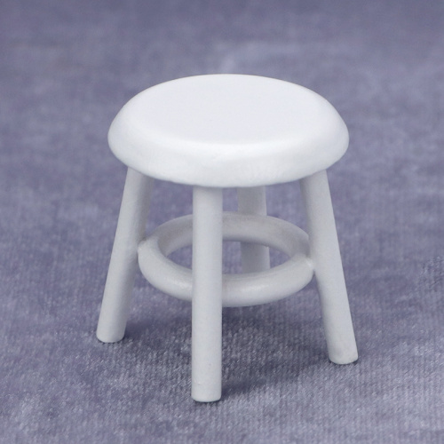 Табурет круглый для кукол Белый | Галерея фото | Pava.pro Табурет круглый для кукол Белый - фото товара