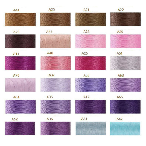 Нить для кожи вощеная 0,35 мм круглая Artisan Soul 50 м фото 3