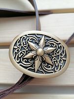 Пряжка для ремня декоративная Звезда  - купить для кожевенного хобби