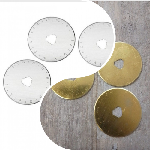 Сменное лезвие 45 мм для раскройного дискового ножа для ткани Сменное лезвие 45 мм для раскройного дискового ножа для ткани