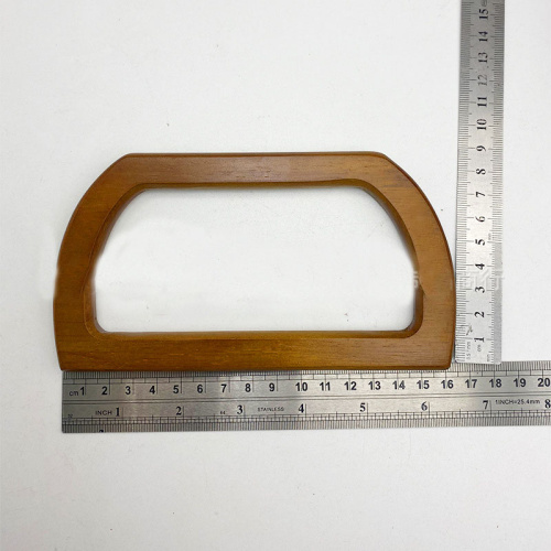 УЦЕНКА! Ручки для сумки деревянные D-образные 16 см, пара  21601 uc - фото товара фото 3