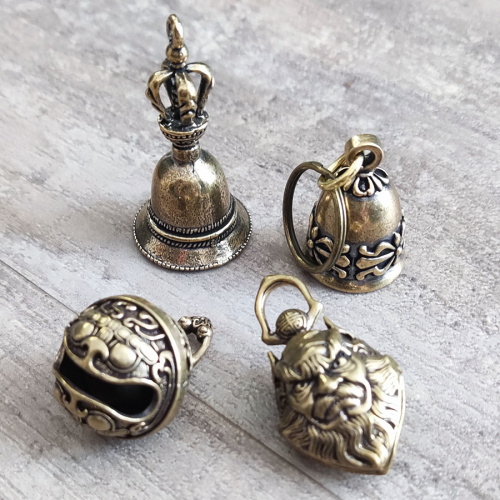 Колокольчик латунный  фото 4