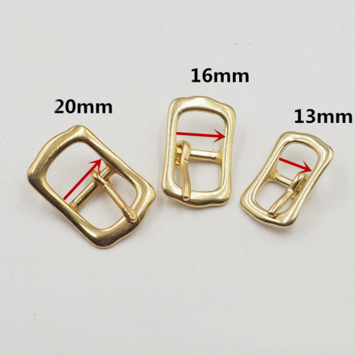 Пряжка 13-39 мм латунная с перекладиной 13L-123B фото 5