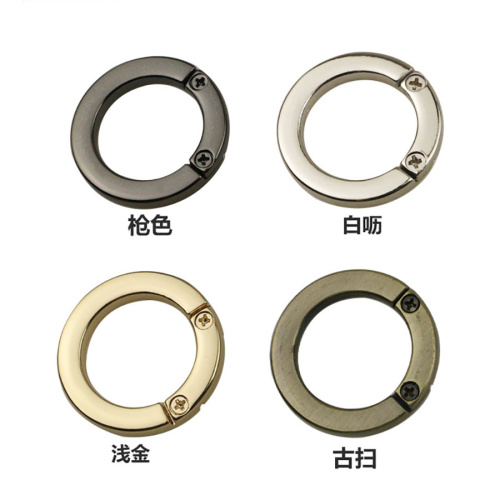 Кольцо-карабин разъемное 23 мм фото 4