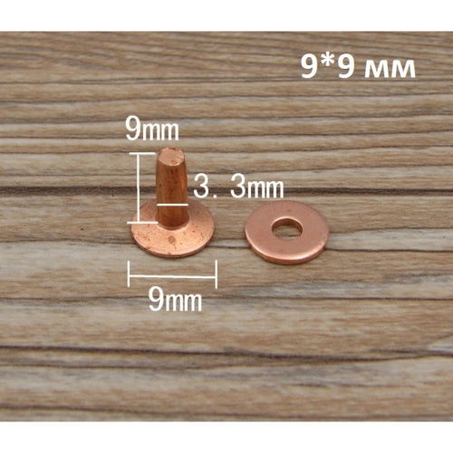 Заклепки медные  фото 2