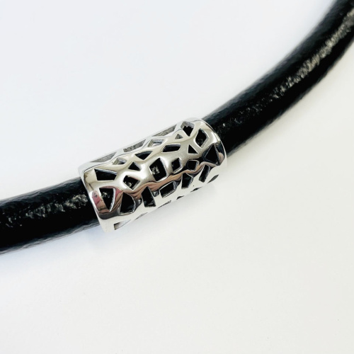 Бусина 8 мм для браслетов Сталь B71 фото 3 Бусина 8 мм для браслетов Сталь B71 фото 3