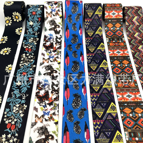 Лента ременная стропа 50 мм Ацтекские ромбы   - фото товара фото 3