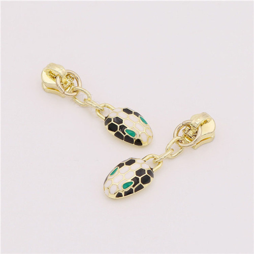 Бегунок для молнии №5 с пуллером в виде головы змеи фото 6