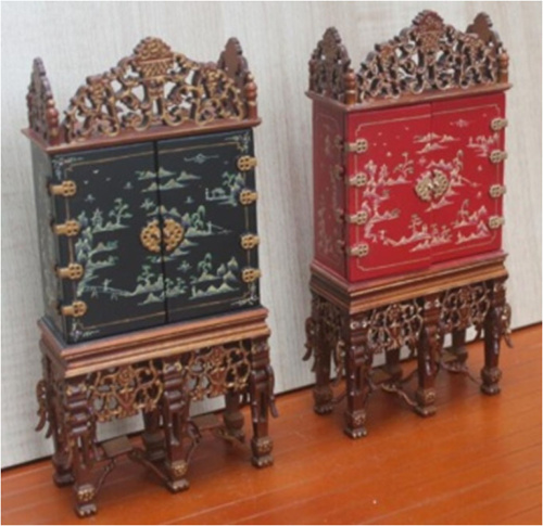 Миниатюра для кукол Секретер в китайском стиле Орех | Галерея фото | Pava.pro Миниатюра для кукол Секретер в китайском стиле Орех - фото товара