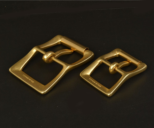 Пряжка 41 мм латунная с роликом и перекладиной L472  PR 40L 472 - фото товара фото 2