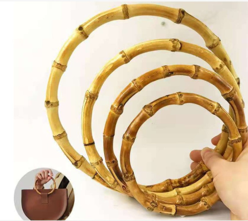 Ручки для сумки бамбуковые, пара фото 5