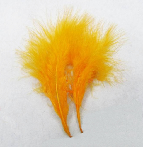 Перо индейки пуховое 10 шт. фото 2