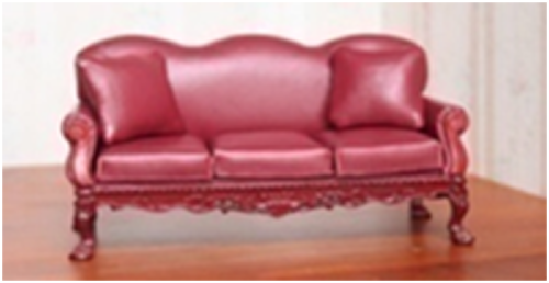 Миниатюра для кукол Диван кожаный Премиум | Галерея фото | Pava.pro Миниатюра для кукол Диван кожаный Премиум - фото товара