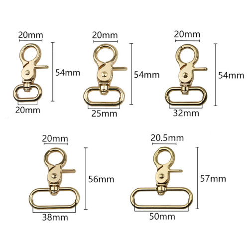 Карабин металлический 20-50 мм с собачкой арт.10235 фото 2 Карабин металлический 20-50 мм с собачкой арт.10235 фото 2