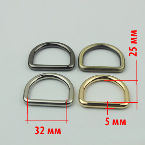 Полукольцо D-образное 8-38 мм литое арт. 256 фото 6