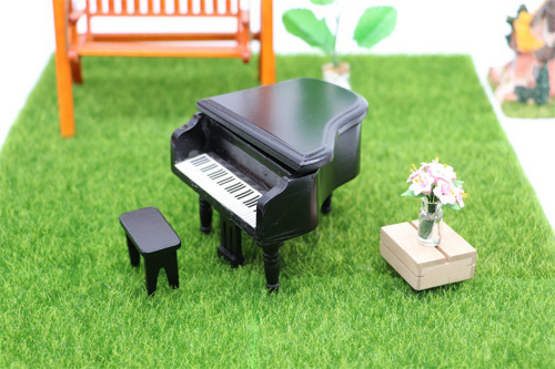 Рояль для кукол со скамейкой Черный/белый фото 2 Рояль для кукол со скамейкой Черный/белый фото 2
