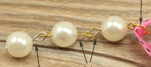 Пин с петелькой 40 мм 10 шт фото 2