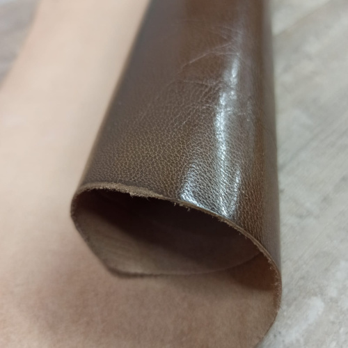 Кожа козы (шевро) 0,8 мм Мокко Италия фото 3