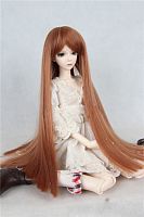 Парик для кукол длинный FBE007С цвет 30# размер С  - купить для кожевенного хобби