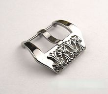 Пряжка бакля для ремешков 20-26 мм арт.69