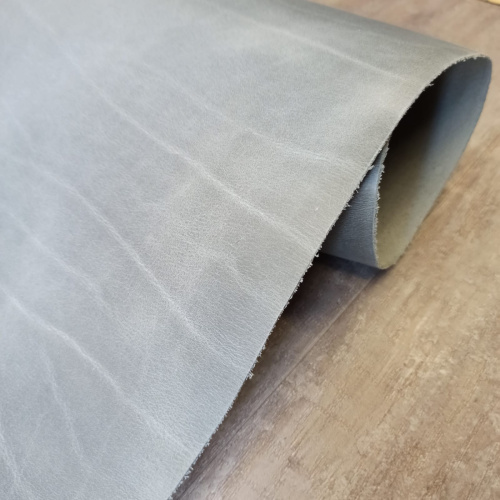 Кожа Крейзи Хорс 1,4-1,6 мм Серый Италия фото 3