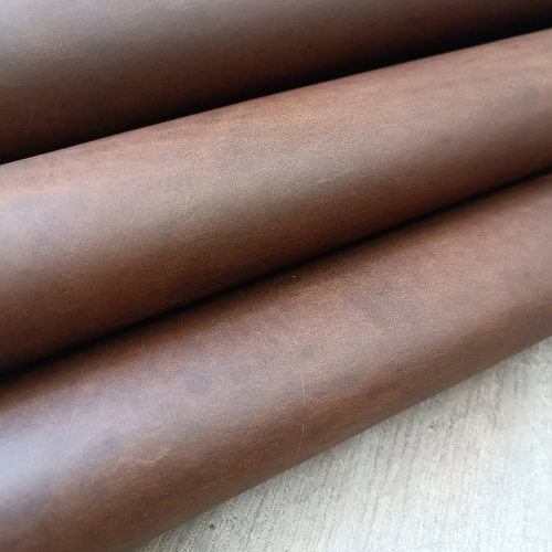 Кожа Крейзи Хорс Dark 1,4-1,6 мм Табак фото 5