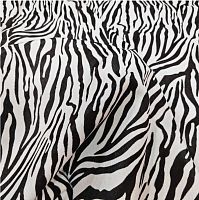 Кожа с ворсом 1,2-1,4 мм Зебра