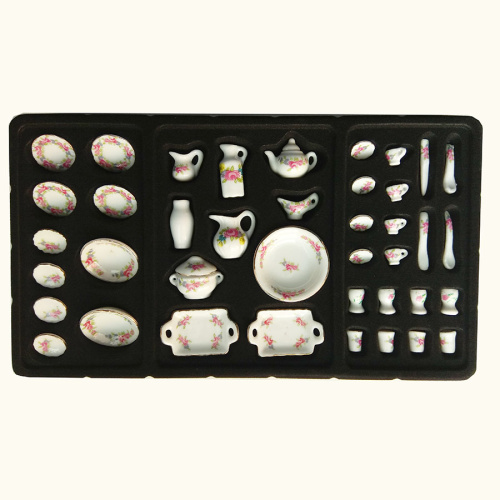 Фарфоровый сервиз для кукол Большой 40 предметов | Галерея фото | Pava.pro Фарфоровый сервиз для кукол Большой 40 предметов - фото товара