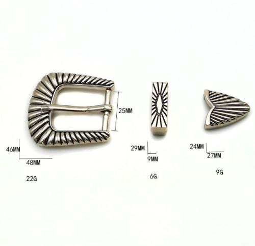 Комплект фурнитуры для ремня 25 мм ZB303 фото 3