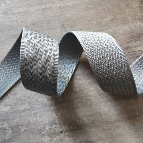 Лента ременная 38 мм/2 мм Елочка пэ фото 6