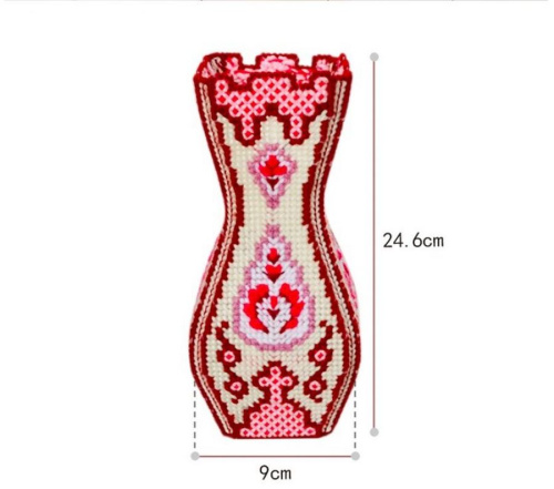 Набор для объемной вышивки Ваза с орнаментом  3D SJ-R001 - фото товара фото 2