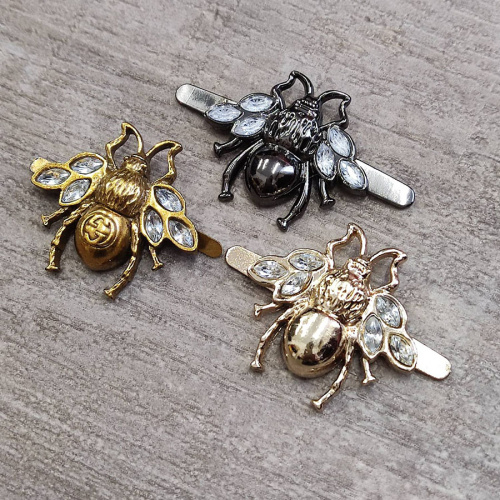 Зажим декоративный Жук алмазный фото 5