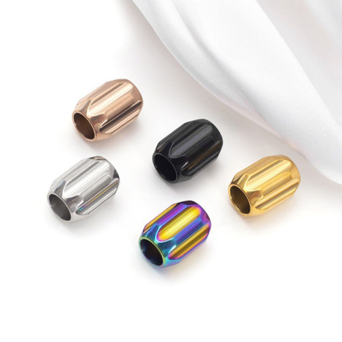 Бусина 6 мм для браслетов Сталь B1013 Бусина 6 мм для браслетов Сталь B1013