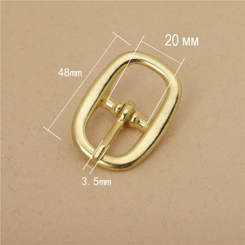 Пряжка 16-38 мм латунная с перекладиной арт. 5705B фото 2