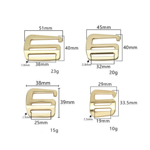 Рамка-карабин металл арт. 1969 фото 2