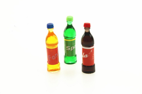Бутылочки c газировкой для кукол 3 шт. | Галерея фото | Pava.pro Бутылочки c газировкой для кукол 3 шт. - фото товара