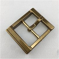 Пряжка 40 мм латунная с перекладиной Антик L997/1  - купить для кожевенного хобби